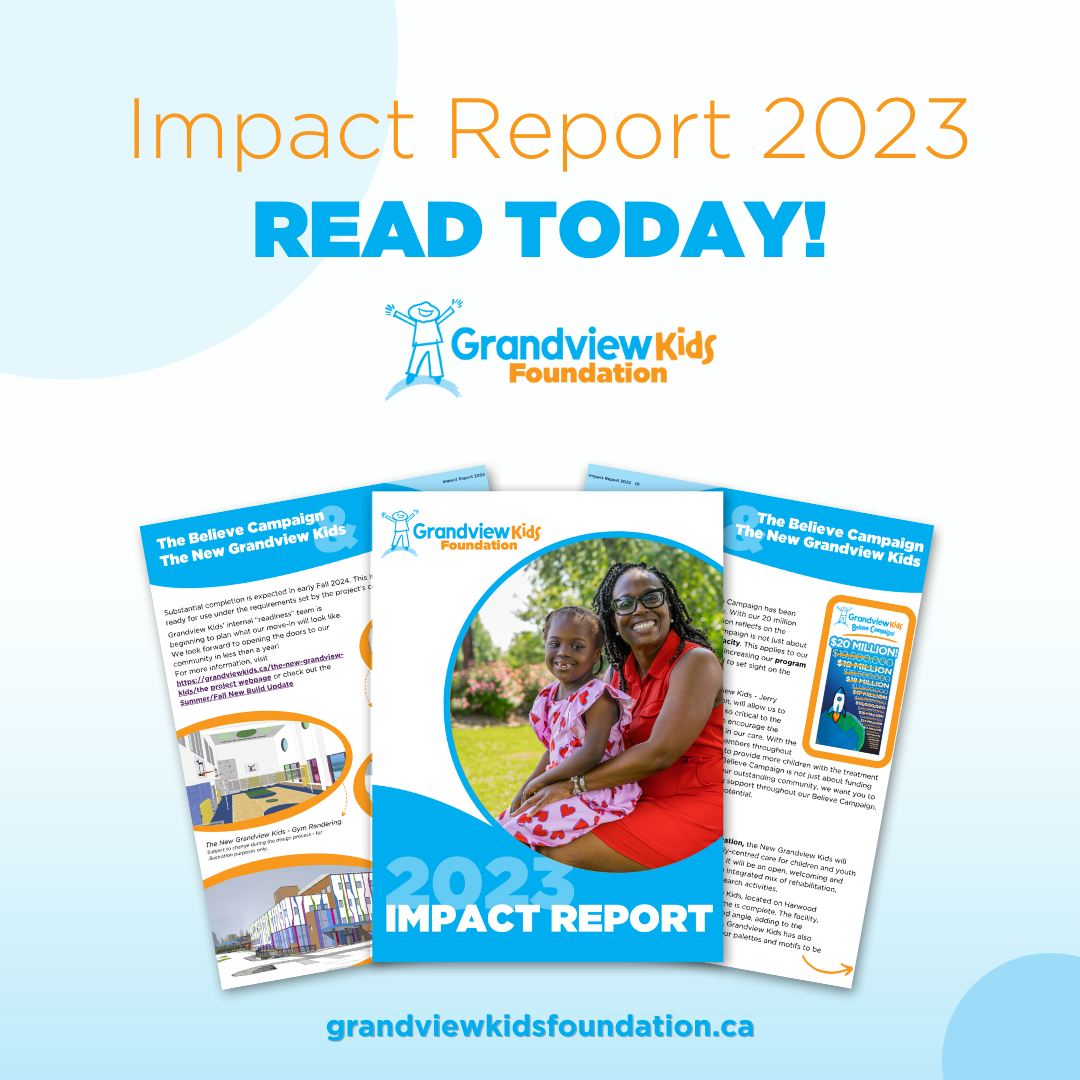 Graphic including the title, "read our Impact Report Today"